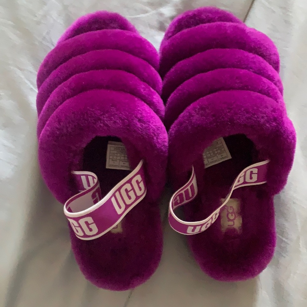UGG puffy slippers